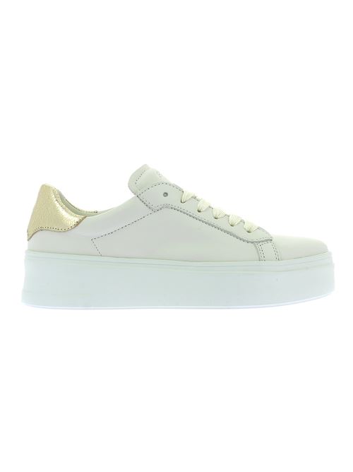 sneakers da donna in pelle bianca FRAU | 36I7X