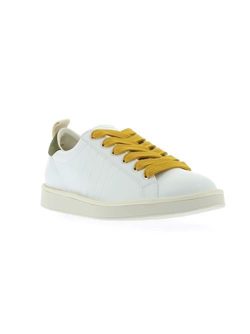 P01 sneakers da uomo in pelle ed ecopelle bianca PANCHIC | P01M00200243004