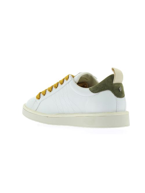 P01 sneakers da uomo in pelle ed ecopelle bianca PANCHIC | P01M00200243004